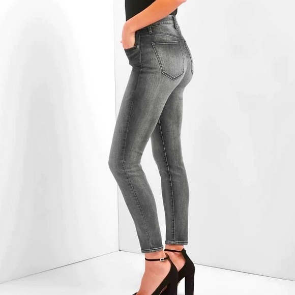 GAP Sz 26 Super High-Rise True Skinny Jeans, Gray - Picture 11 of 11